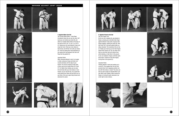 Sample pages from 'The Art of Holding'; one in a series of remarkable books that provide an in-depth look at the core concepts and techniques shared by a broad range of martial arts styles. Contains over 155 practical holds including joint locks, chokes, nerve holds, takedowns, pins, advanced combinations, and counterholds.