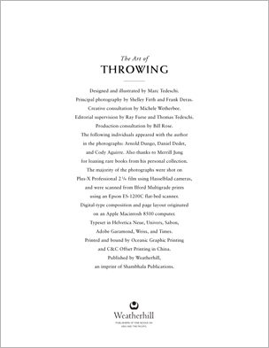 Sample pages from 'The Art of Throwing'; one in a series of remarkable books that provide an in-depth look at the core concepts and techniques shared by a broad range of martial arts styles. Contains over 130 practical throws including shoulder throws, hip throws, leg throws, hand throws, sacrifice throws, kick-counter throws, advanced combinations, and counterthrows.