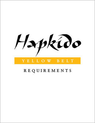 Sample pages from Hapkido Manuals by Marc Tedeschi, an invaluable series of concise affordable study-guides summarizing all Hapkido belt ranks, from novice to master-level.