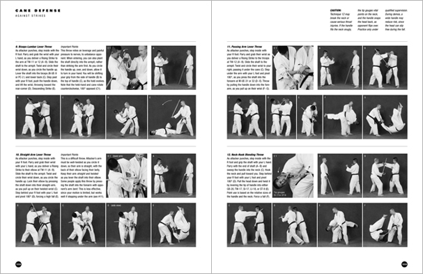 Sample pages from 'Hapkido', the most comprehensive book ever written on a single martial art; 1136 pages, 9000 photos, 2000 martial techniques.