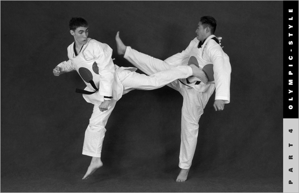 Sample pages from 'Taekwondo', the most comprehensive book ever written on the world's most popular martial art; 896 pages, 8600 photos, Traditional and Olympic-Style.