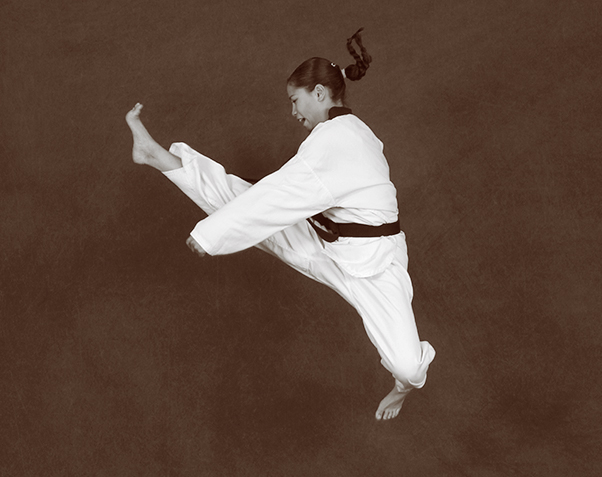 Hapkido photos of Master Marc Tedeschi performing Hapkido techniques